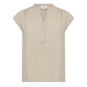 Levete Room LR-NAJA 19 Bluse, Island Fossil Melange